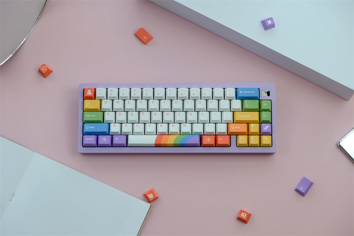 Immerse in Colors: Rockatship’s 129-Key Rainbow Set