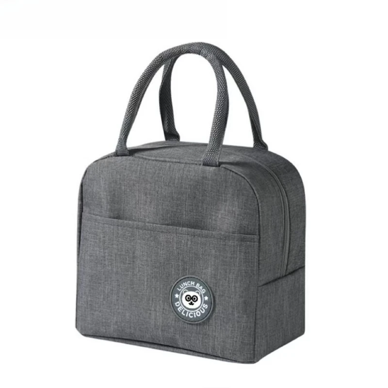 Enhanced Insulated Lunch Bag with Leakproof Lining and Zipper Closure