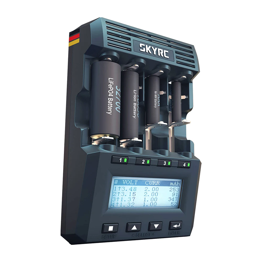 SKYrc-バッテリー充電器,容量2500 pro/nc2200,aa aaa nimh
