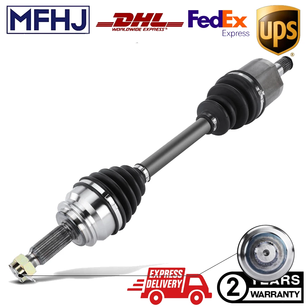 Front Left CV Axle Assembly For Jeep Compass 2014- Patriot 4WD FWD Automatic 66-3794, NCV8, 52123871AA, 52123871AB