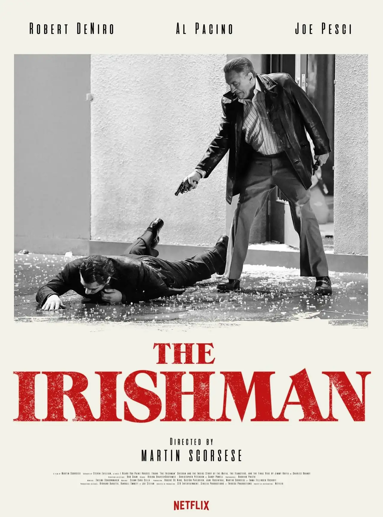 

The Irishman Movie Print Art Canvas Poster For Living Room Decoration Home Wall Picture