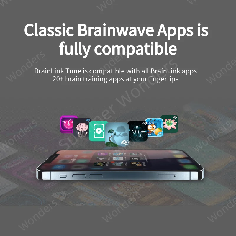 Brainlink Tune Brainwave Sensing Smart Bluetooth Earphone Mindwave Headset Tune Your Brain Wearable EEG Module for Arduino SDK