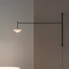 Nordic Led Wall Lamp Background Wall Light Corridor Long Rocker Arm Adjustable Wall Light Living Room Deocration Bathroom Light 3