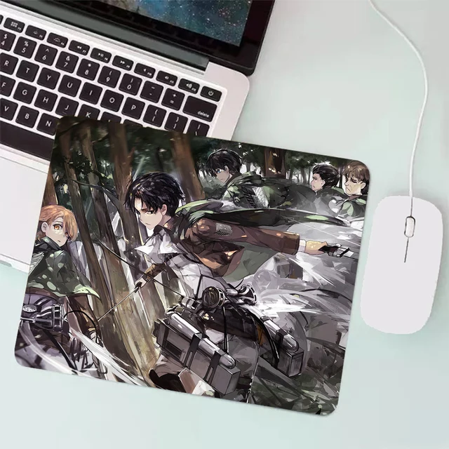 Shingeki No Kyojin Attack On Titan Mikasa Levi 01 Anime Gaming Mouse Pad :  : Informática