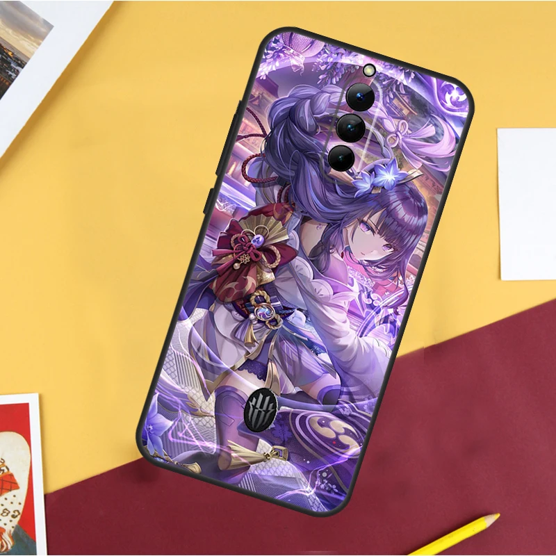Raiden Shogun Genshin Impact Protective Phone Case