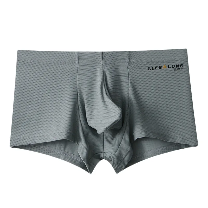 Underpants S Men's Sexy U-convex Bag Nude Panties Underwear Boxers Briefs  For Big Penis Youth Gay Shorts Ropa Interior Para Hombre
