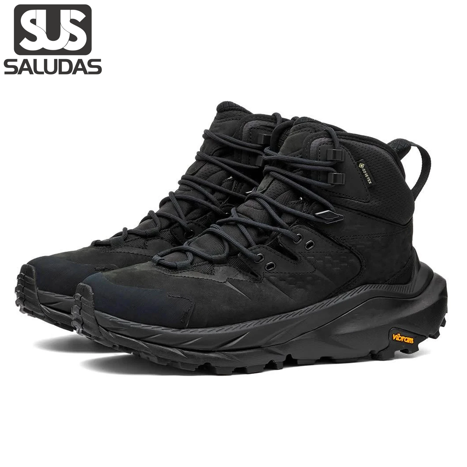 

SALUDAS Kaha 2 Mid GTX Hiking Boots Men's Waterproof Hiking Shoes Outdoor High Top Mountain Men's Trekking Military Boots