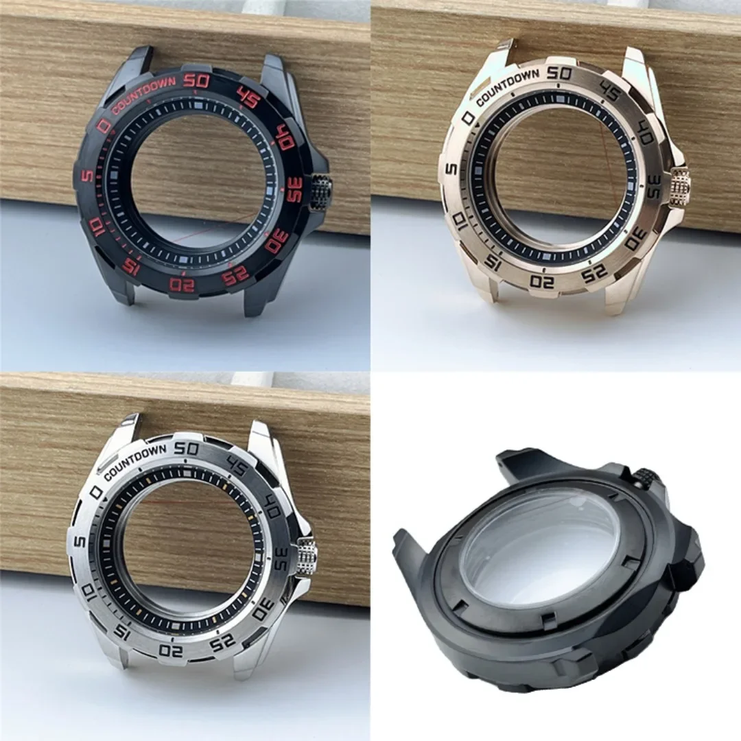 

NH35 Watch Case 44mm Mechanical Gear Ring Case Conversion Case Suitable for SRPB81J1 Suitable for NH34 NH35 NH36 4R35A Movement