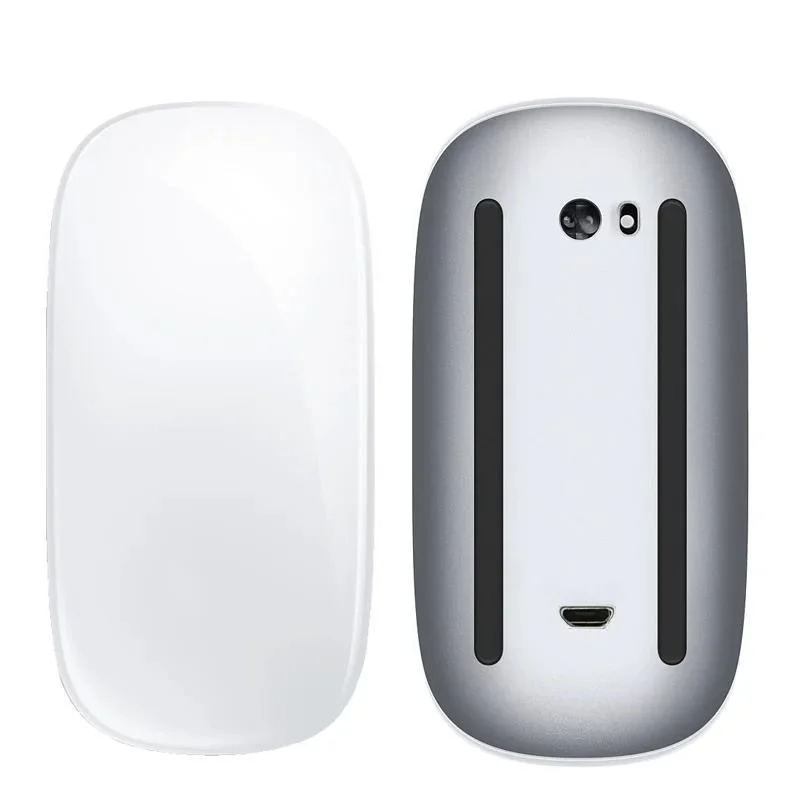 Wireless Bluetooth Magic Mouse Silenzioso Ricaricabile Laser Ergonomico Mause Arc Touch Mouse Ultrasottili Per Macbook Air Mac Pro Apple
