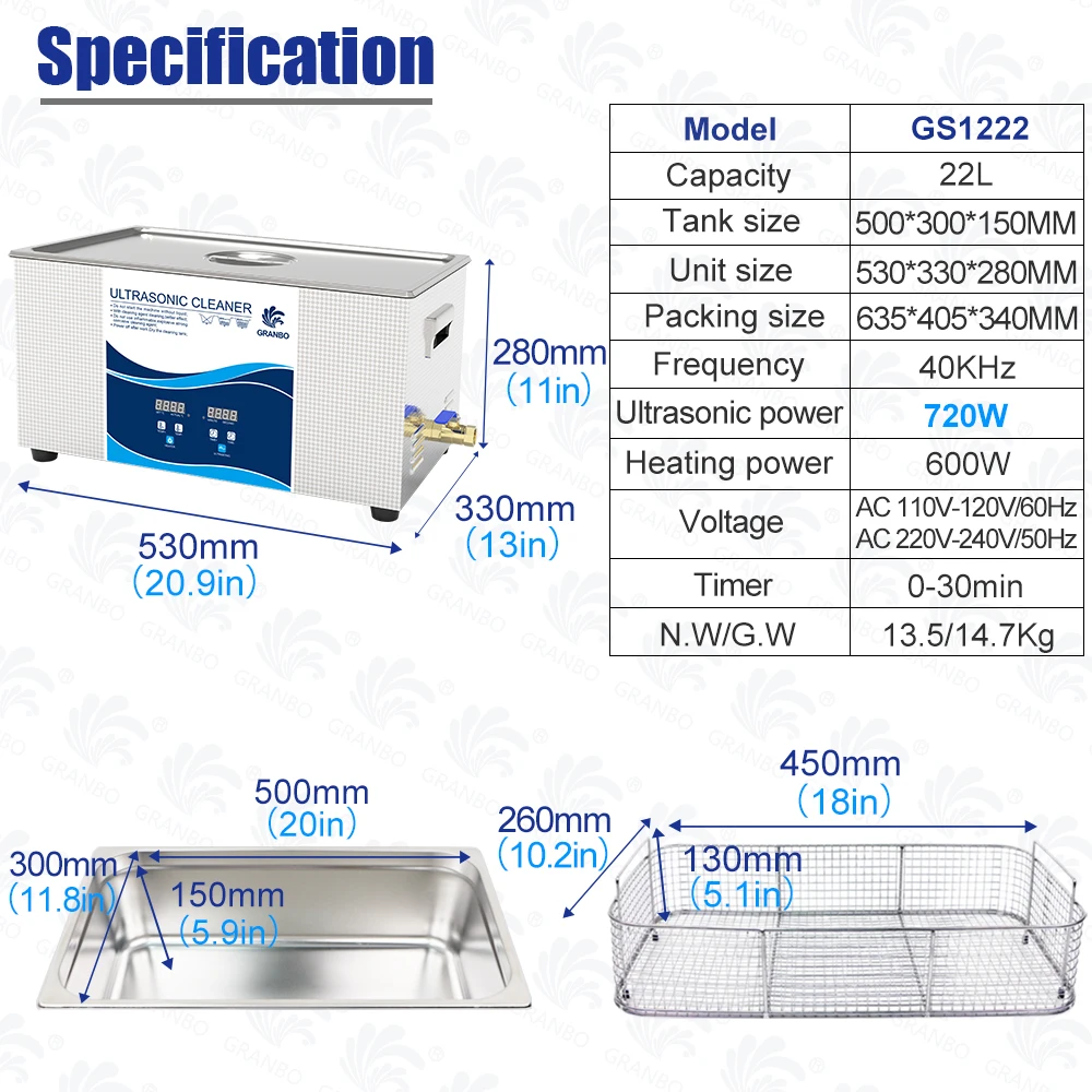 22L 720W
