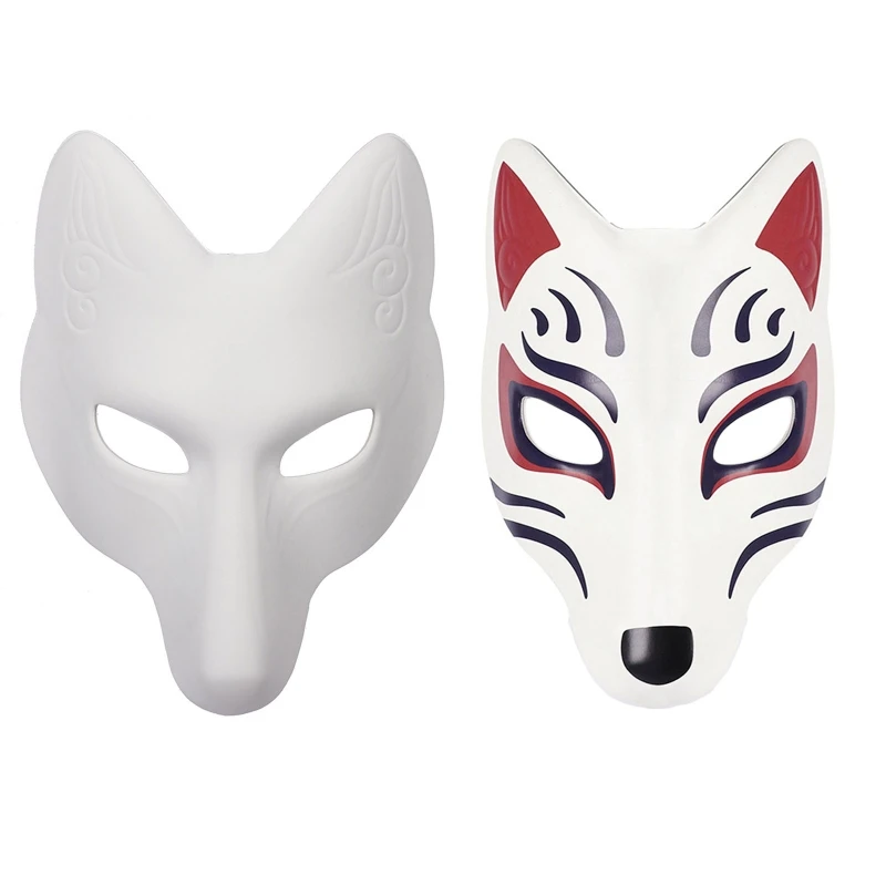 2023 Nuova Volpe Cosplay Maschera Fai Da Te Faccia Volpe Volpe Maschere Foxfairy Per Adulti Anime Maschera Cosplay Volpe