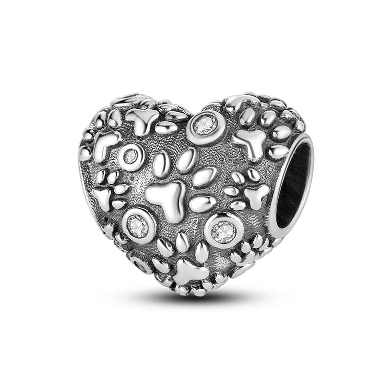 pandora charm bracelet Hot Sale Heart Shape Bead Charms De Plata 925 Fit Original Pandora Bracelet Diy Support Wholesale Dropshipping For Bangle Making mens wedding bands