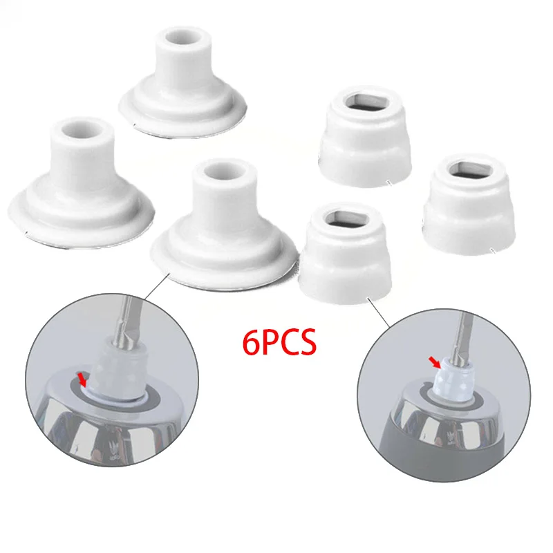 6PCS Electric Toothbrush Waterproof Sealing For Philips Sonicare HX6 HX9 Series