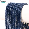 Natural Sapphire Beads 3x4mm Rondelle Faceted Beads for Jewelry Making, Healing Energy Stone Bracelet Necklace 4