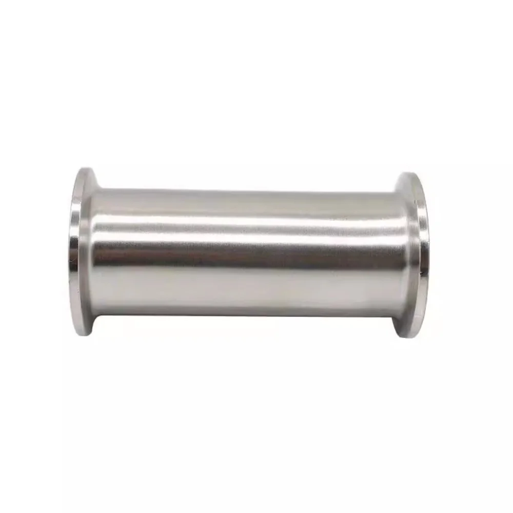 2"(51mm)OD64mm L=100mm Clamp Sanitary Straight Pipe with Clamp Ends, Spool Tube Ferrule Stainless Steel 304 Pipe Fittings