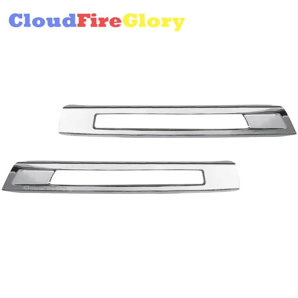 

For Mercedes X166 GL350 GL450 2013-2016 Pair Front Left Right Fog Light Cover Modling Trim Plastic Chrome 1668845322 1668845422