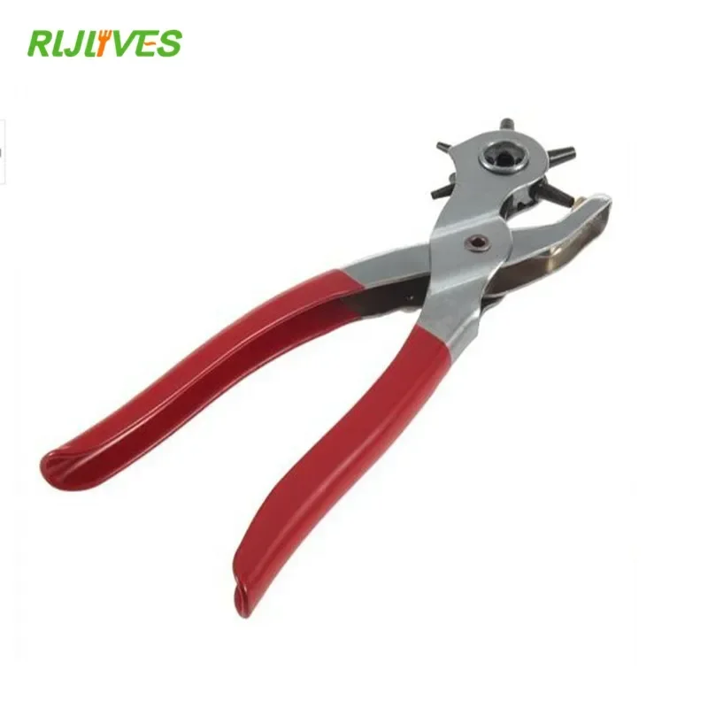 Leather Hole Punch Leather Craft Tools Leather Sewing Tools 5 Hole Size Belt Hole Puncher