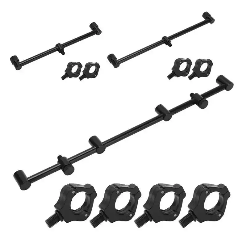 Carp Fishing Rod Pod Aluminium Bank Sticks And Buzz Bar Set Fishing Rod Pod Set Fishing Tools