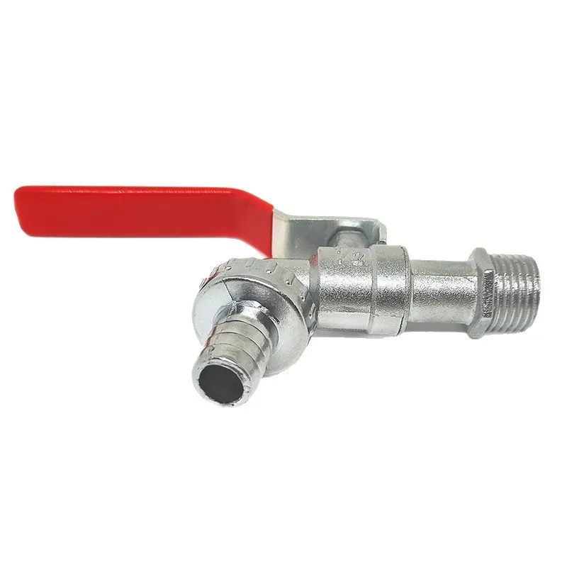 Outdoor Faucet with Spout 1/2-3/4inch Garden Washing Machine Zinc Alloy Single Control Antifreeze Faucet Hardware Accessories