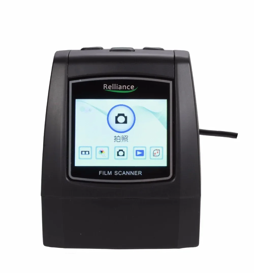 Portable 135mm 126KPK 110 Super 8 Negatives Slide Film Scanner 2.4 Inch LCD Screen Photo Image Viewer negative film scanner