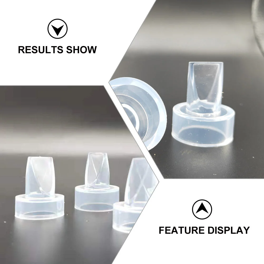 8 Pcs Breast Pumps & Accessories Silicone Parts Manual Breast Pump Valves Manual Women Backflow 3