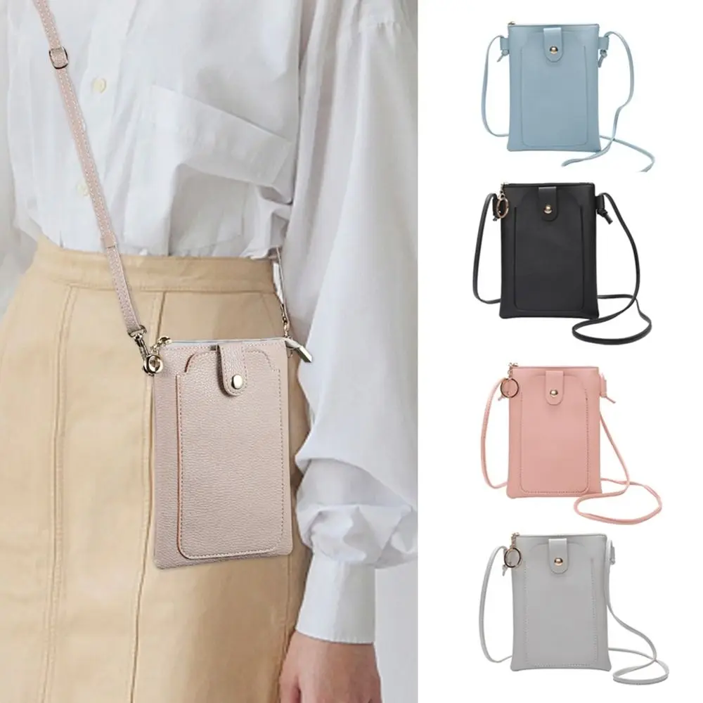 

Вместительные сумки через плечо, новинка, искусственная кожа, многофункциональные женские сумки на молнии с клапаном, Модный женский кошелек для телефона