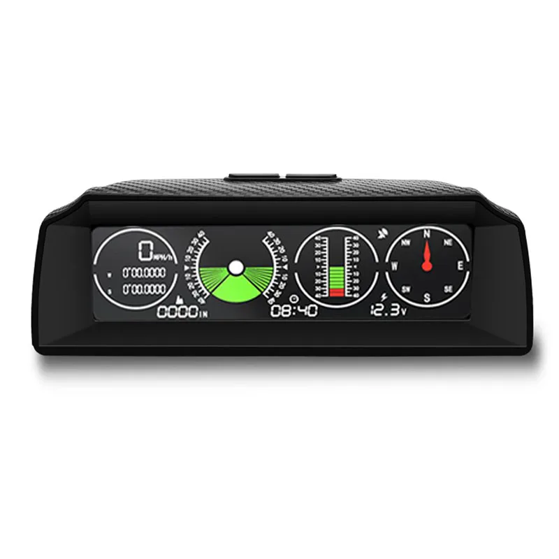 Auto Slope Meter Clock Latitude Skin Up Display S9 Gps Slope Meter Smart Diagnostic Tool Speed Alarm
