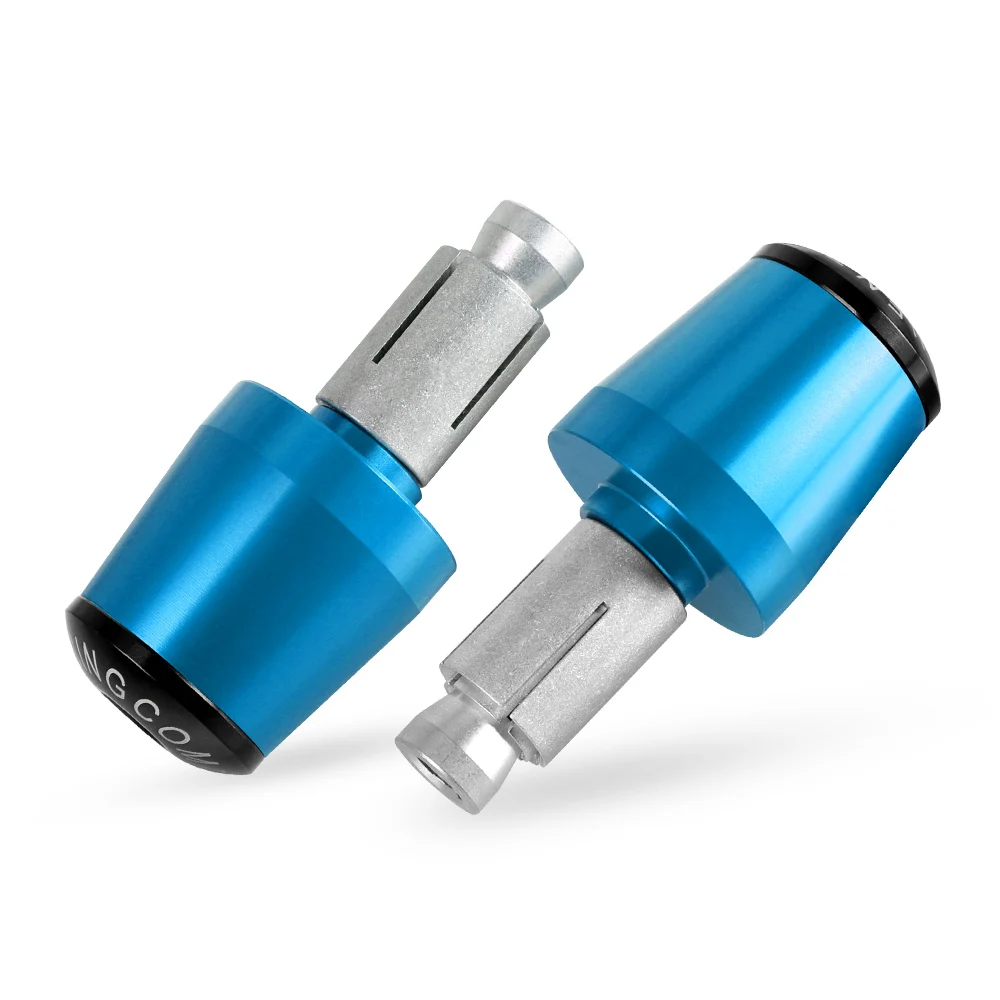 7/8"" 22mm Motorcycle Handlebar Grips Handle Bar End Cap Cover For