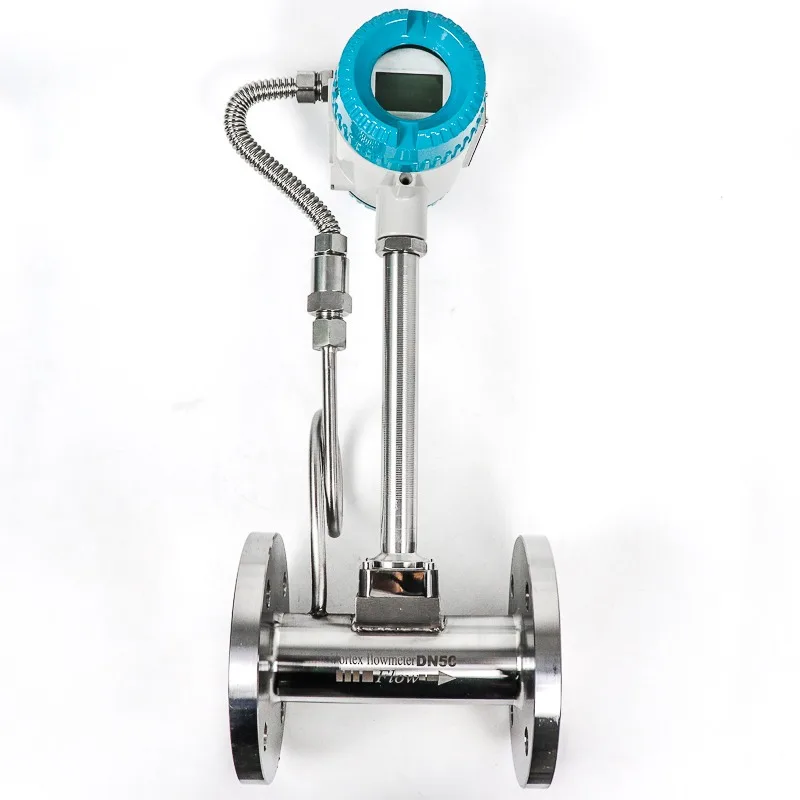 

1 ''Фланцевое соединение DC 24V 4-20ma Co2 газ вихревой расходомер Dn25