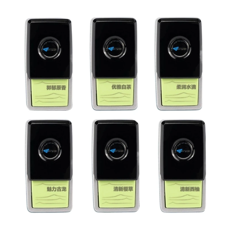 

50JA Car Electric Air DiffusersAroma Container Air Vent Essential Oils AromatherapysRefill Air Freshener Perfumes for 6GT G12