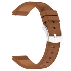 Elegant 41mm Leather Watch Strap - Premium Wristband Accessory - 18mm universal (Brown)