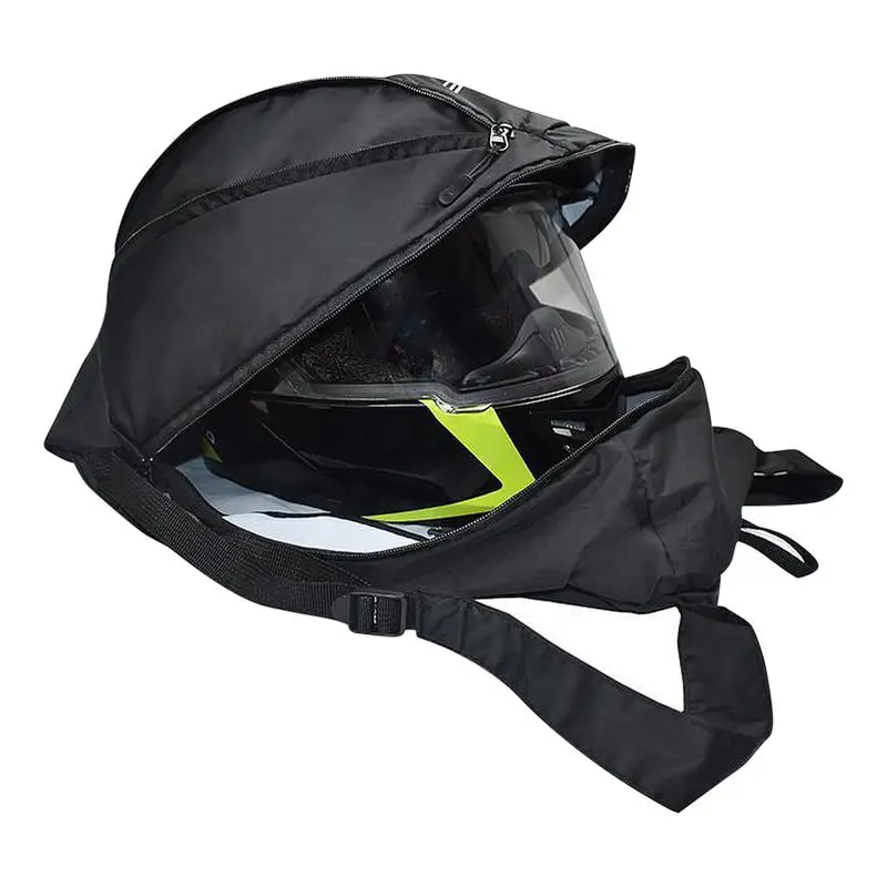 Motorcycle Helmets Backpack Waterproof Storage Bag Large Capacity Cycling Backpack Stylish Riding Helmets Bag for Motorcycle