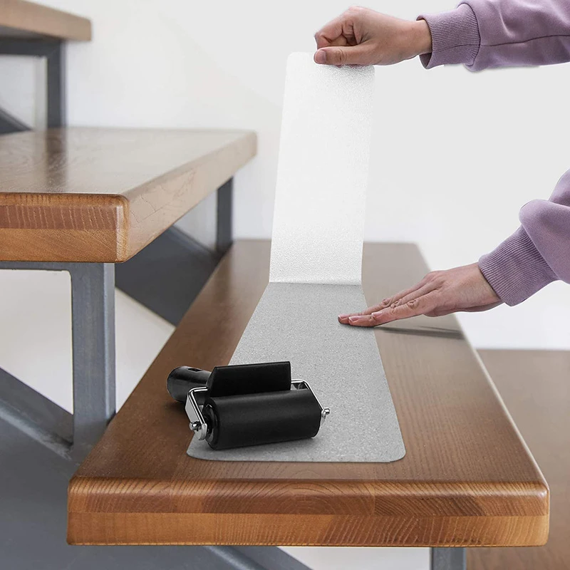 36 Stück Transparente Anti-Rutsch Streifen - Selbstklebende Sicherheitsstreifen Für Badewanne & Treppen