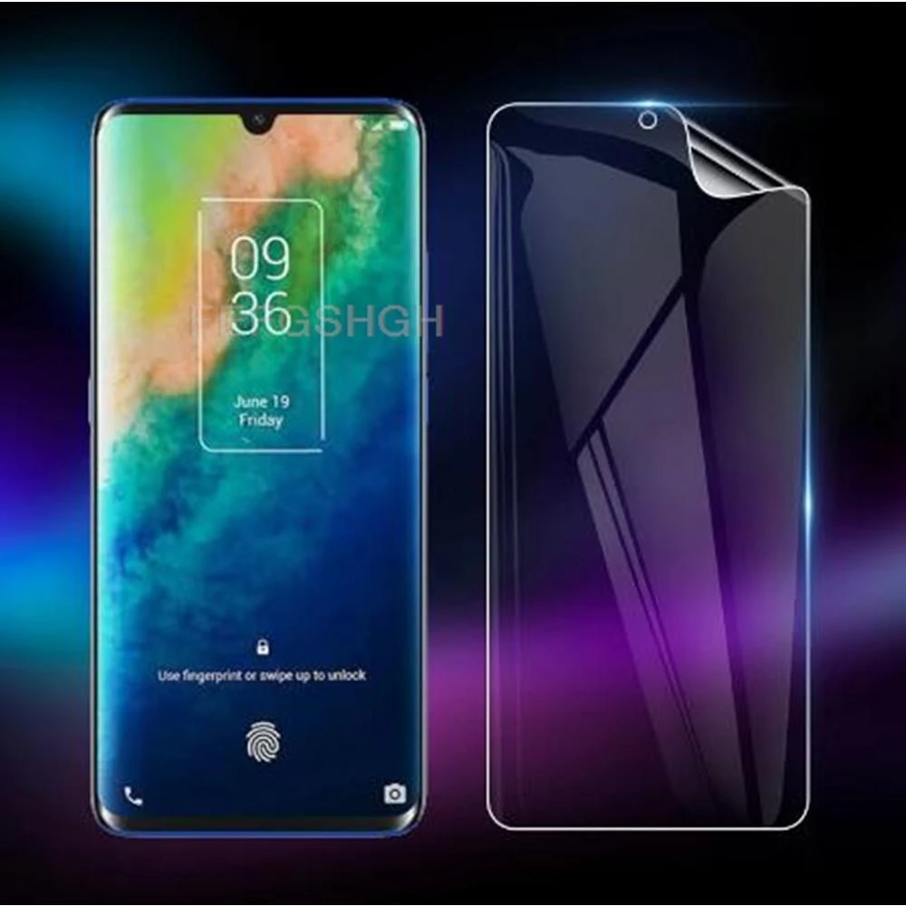 Versatile 3-in-1 Hydrogel Screen Protector Film