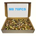M8 70PCS color zinc