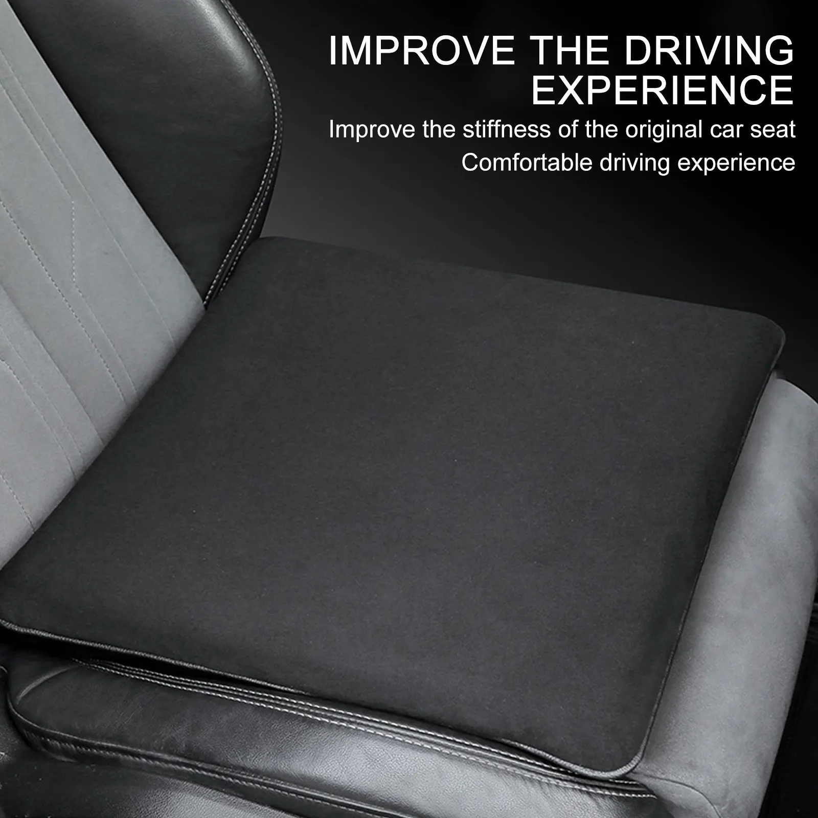 All Season Universal Alcantara Suede Car Cushion Seat Cover Mat Memory