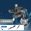 Automatic Burst Water Gun Toy With Double LED Electric Glock Shooting Water Pistol Beach Swimming Pool Toys for Boys Adult Gifts 4