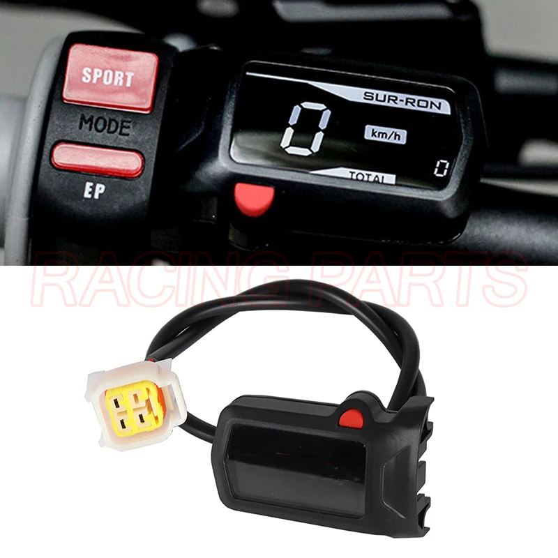 

Speedometer Computer Digital LCD Odometer For SUR-RON SUR RON Light Bee X S Electric Off-Road Bike