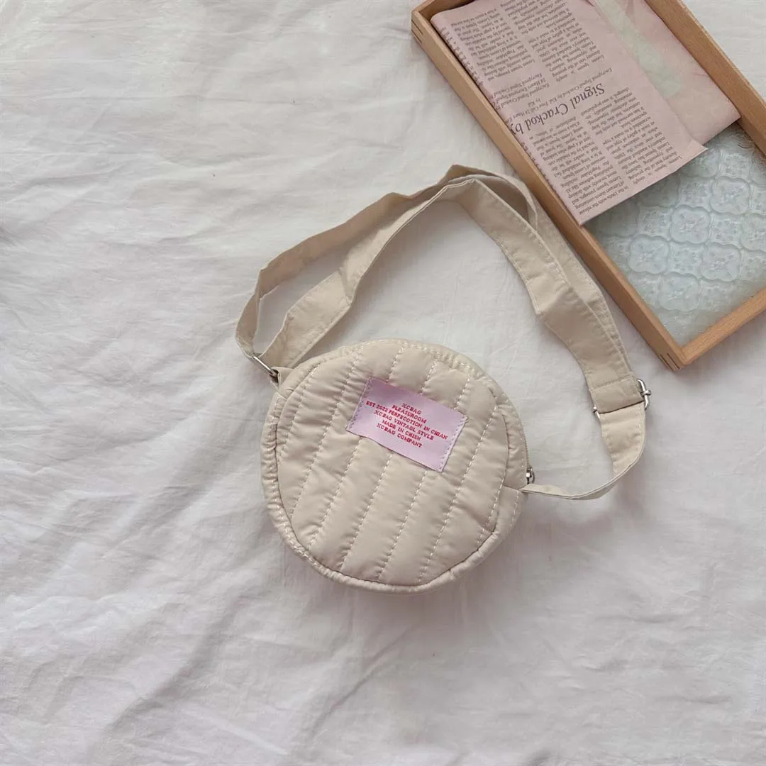 Korea Baby Bag With Label Children's Casual Wallet Bags Kids Bags For Boys Girls One Shouldre Bags Chidlren Messenger Bags 5