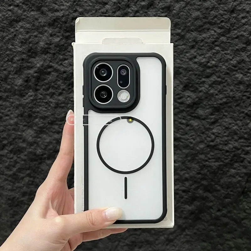 Sleek Magnetic Anti-Drop Matte Cooling Phone Case with Wireless Charging Support