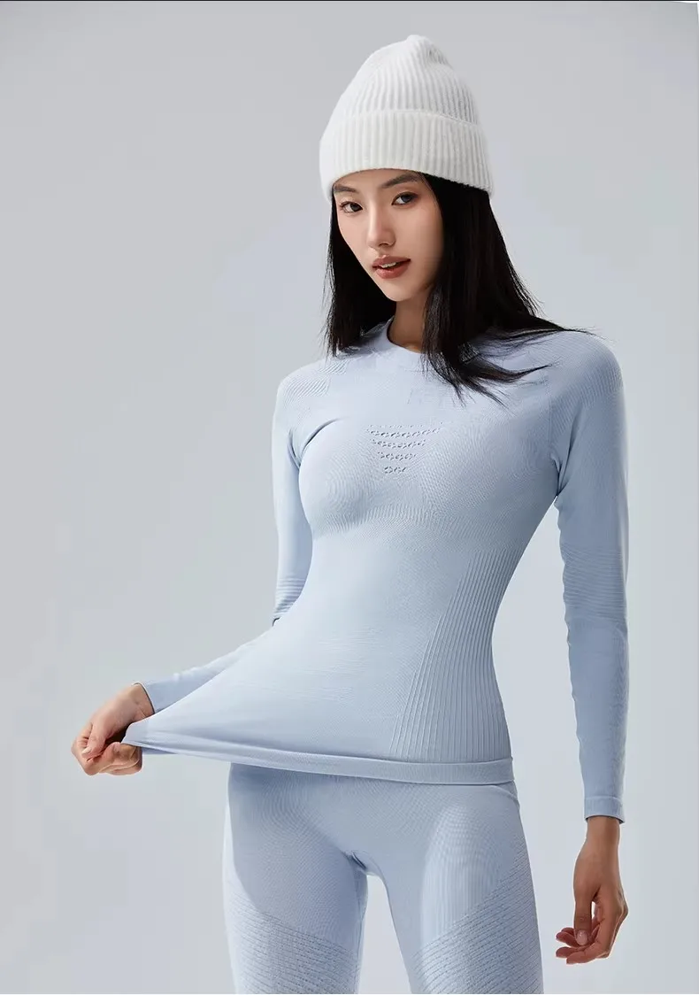 쿠펀 긴팔 퀵 드라이 베이스 레이어 부드러운 언더셔츠 통기성 좋은 상의 가볍고 편안한 데일리 웨어 아웃도어 하이킹용