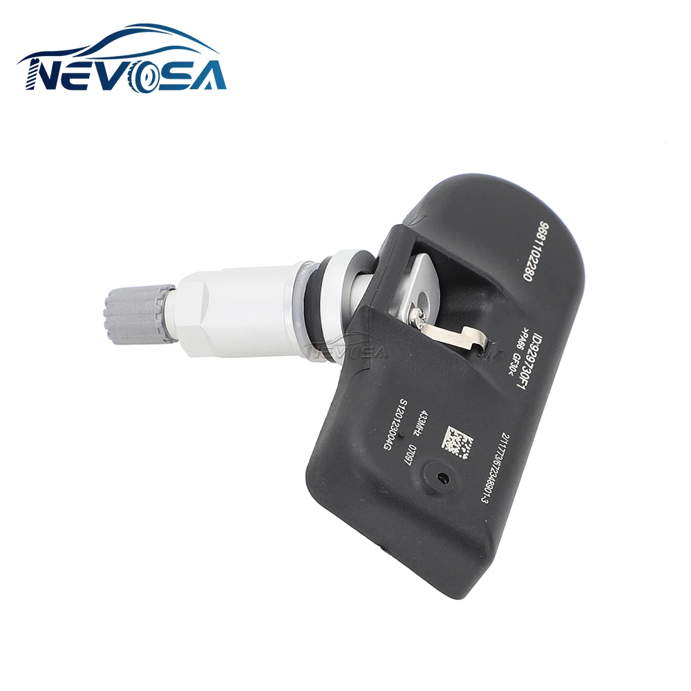 NEVOSA 9681102280 TPMS Sensor For Citroen C5 II Fiat Ulysse Lancia Phedra Tire Pressure Monitoring System 433MHz 9673198580