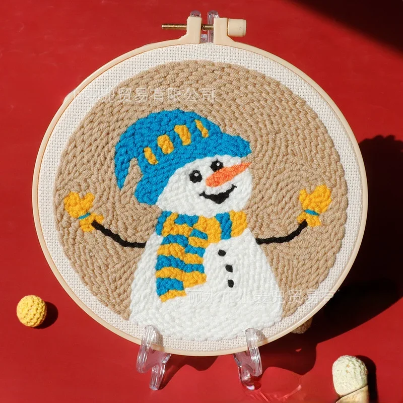 Ago Da Punzonatura Regolabile Bianco Per Ricamo E Cucito - Kit Punzone Per Decorazioni Fai Da Te, Lavori A Maglia E Cucito Creativo