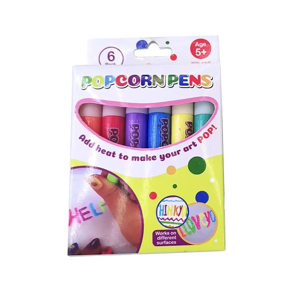 Bubble Pens Print Bubble Pen 6PCS Magical Pens For Girls DIY Bubble Drawing  Pens 3D Art Safe Pen Bubble Pen For Kids For DIY - AliExpress
