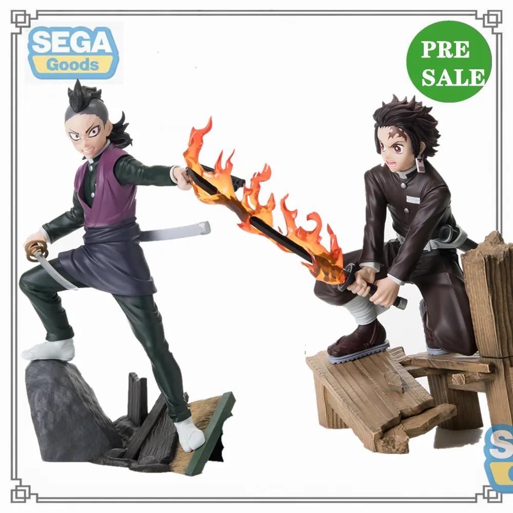 

Anime Figures Demon Slayer KIMETSU XROSSLINK FIGURE TANJIROU KK GENYA KK Original PVC Action Figure Kimetsu no Yaiba Toys Model