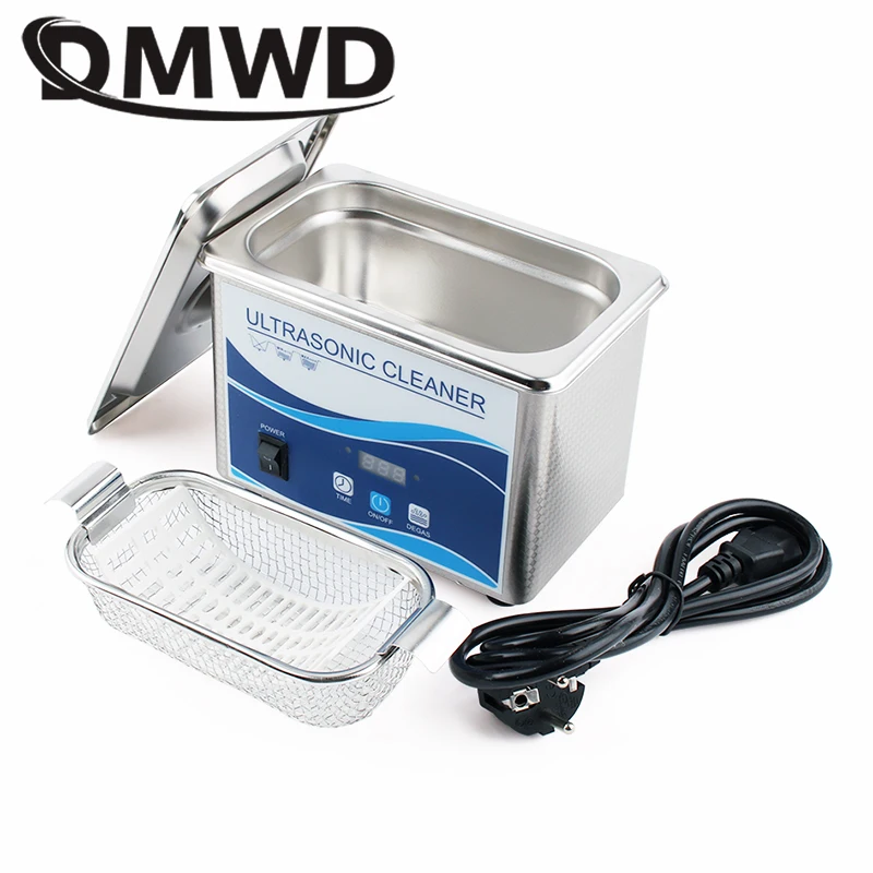 800ml Digital Ultrasonic Cleaner Sonicator Bath 60W 40Khz Degas