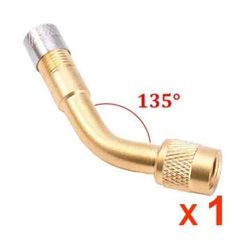 2 Pcs/1 pcs รถจักรยานยนต์ 45 90 135 องศามุมอะแดปเตอร์วาล์วยางวาล์วอะแดปเตอร์สําหรับรถบรรทุกรถ Moto จักรยาน 17