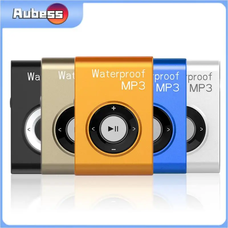 Mini Ipx8 Impermeabile Nuoto Lettore Mp3 Musica Stereo Mp3 Walkman Radio Fm Sport In Esecuzione Cuffie Stereo Hifi Musica