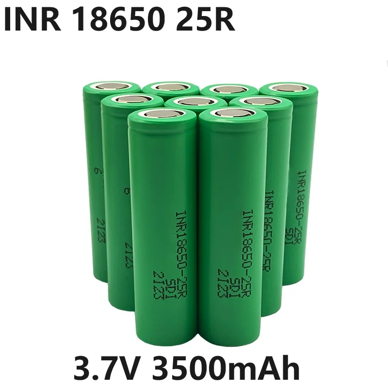 Wholesale Custom INR 18650 25R 3.7V 3500mAh 30A Discharge Lithiumion