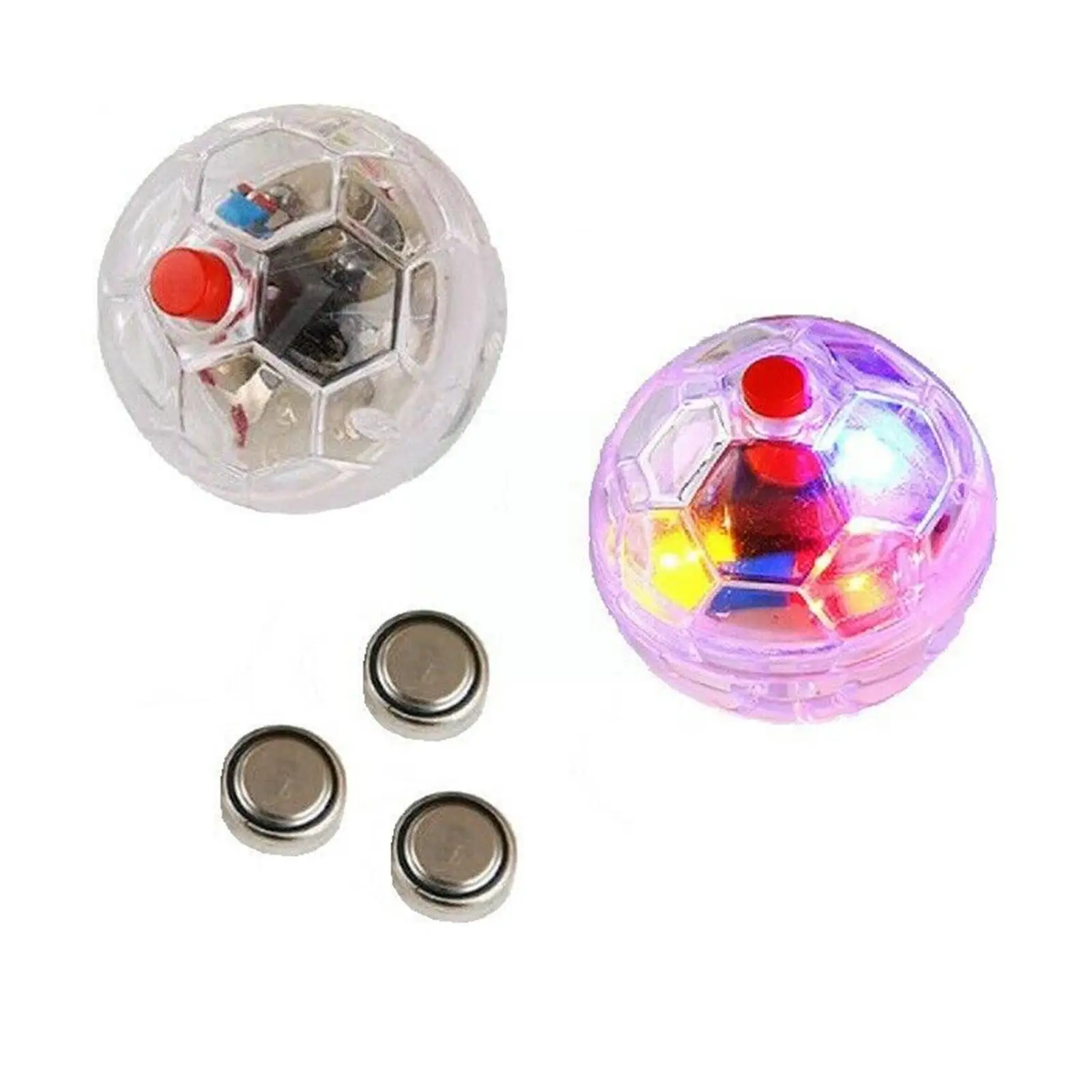 1/3pcs Interactive Ball Toy Flash Paranormal Equipment Pet Hunting Flash Motion Balls Pet Toy Light Up Motion Ghost Toy H7s2